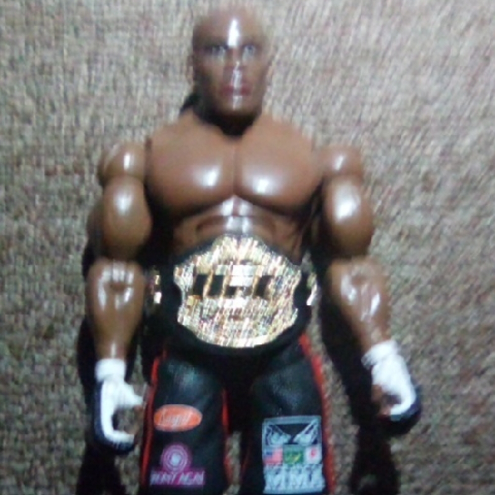 UFC Winston Jackson Action Figure with Interim Heavyweight Championship Belt